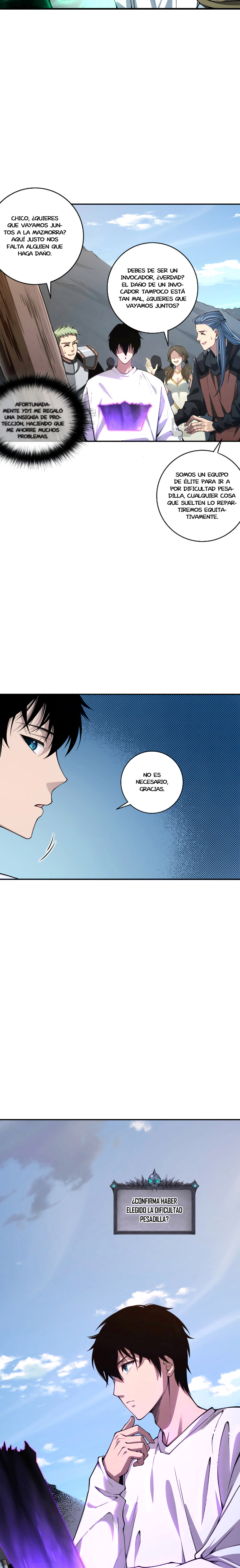 Read Nigromante la Llegada del Desastre ES Manga Online