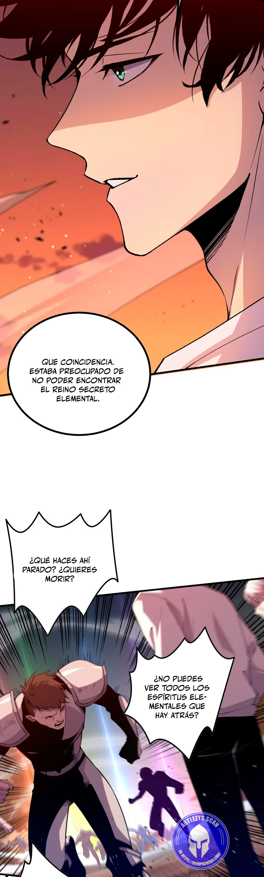 Read Nigromante la Llegada del Desastre ES Manga Online