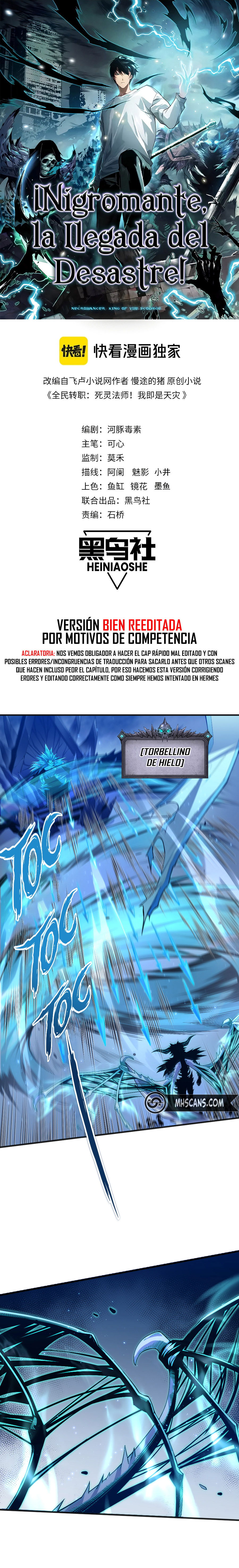 Read Nigromante la Llegada del Desastre ES Manga Online