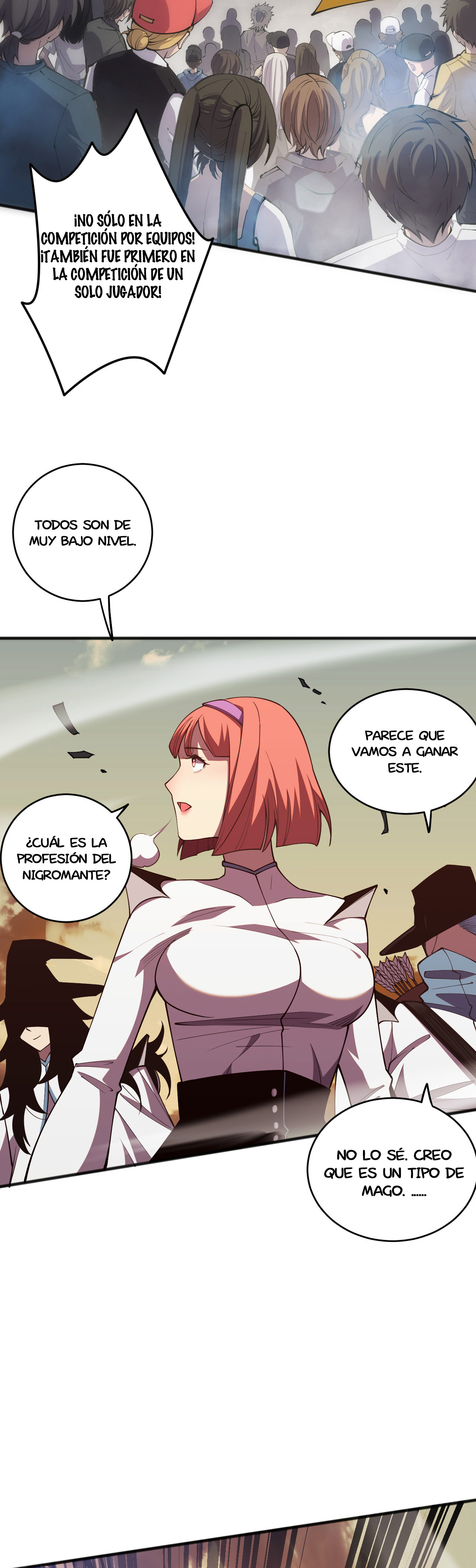 Read Nigromante la Llegada del Desastre ES Manga Online