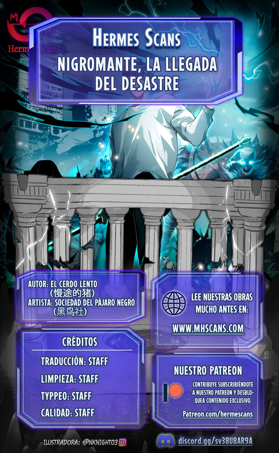 Read Nigromante la Llegada del Desastre ES Manga Online
