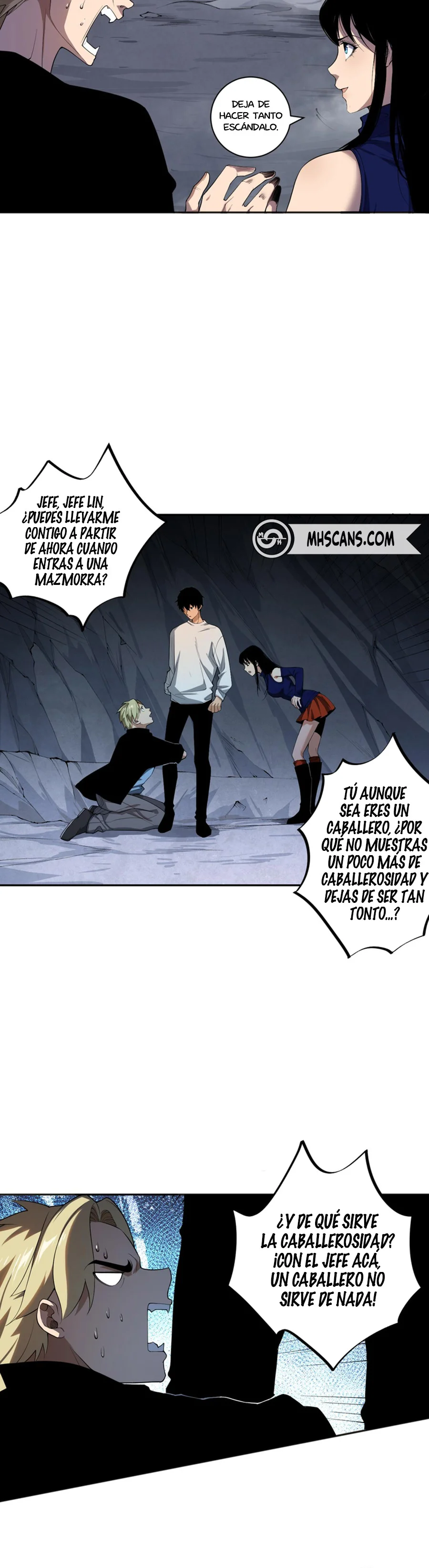Read Nigromante la Llegada del Desastre ES Manga Online