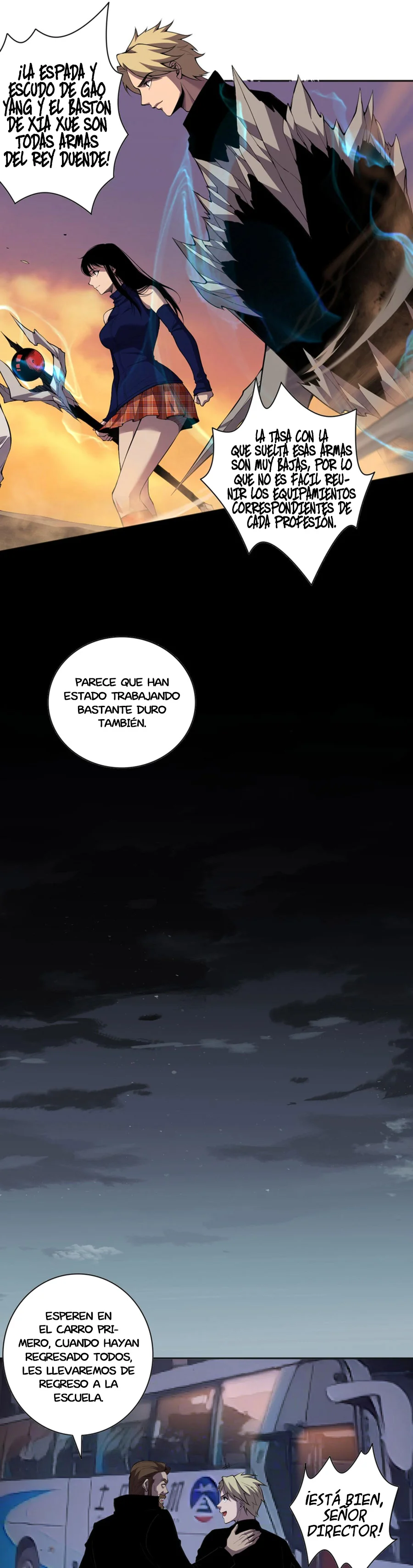 Read Nigromante la Llegada del Desastre ES Manga Online