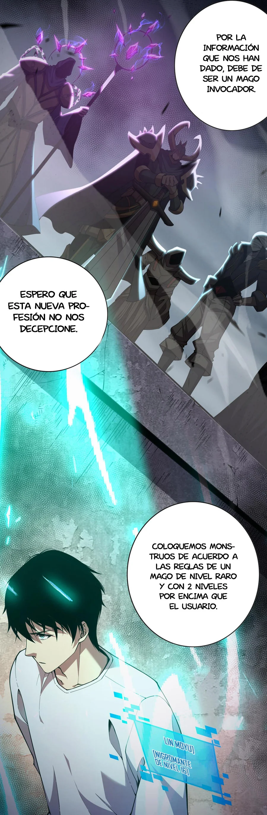 Read Nigromante la Llegada del Desastre ES Manga Online