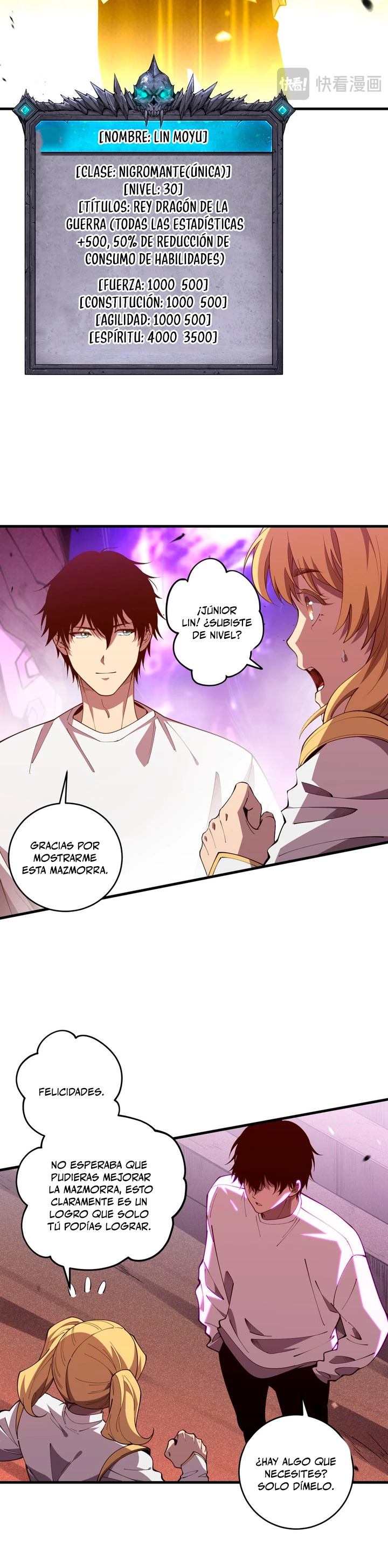 Read Nigromante la Llegada del Desastre ES Manga Online