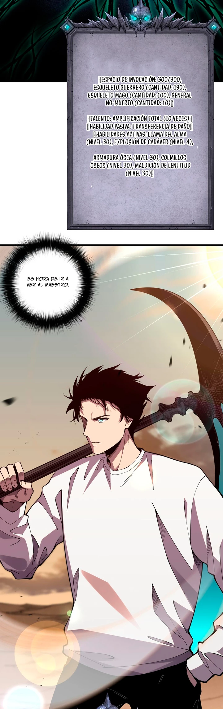Read Nigromante la Llegada del Desastre ES Manga Online