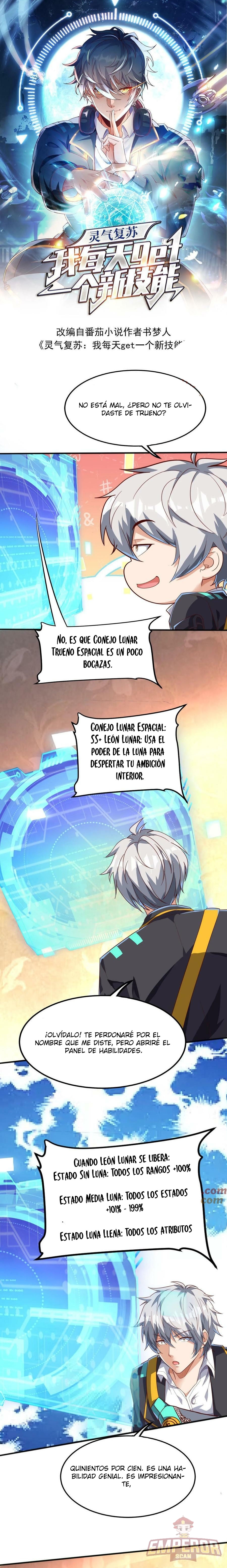 Read Obtengo una nueva habilidad todos los días ES Manga Online