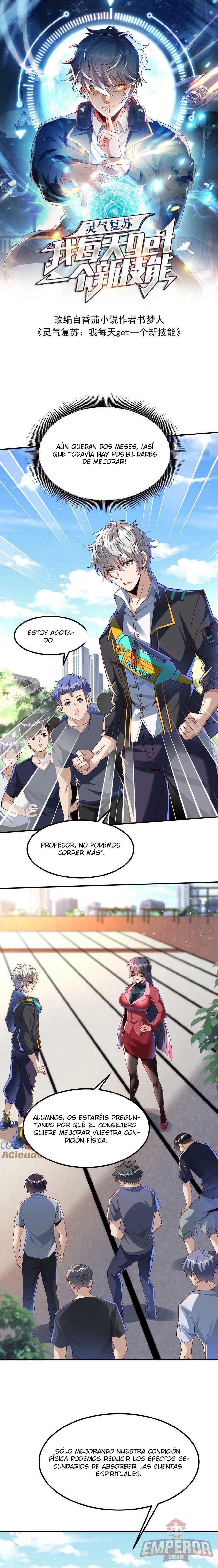 Read Obtengo una nueva habilidad todos los días ES Manga Online