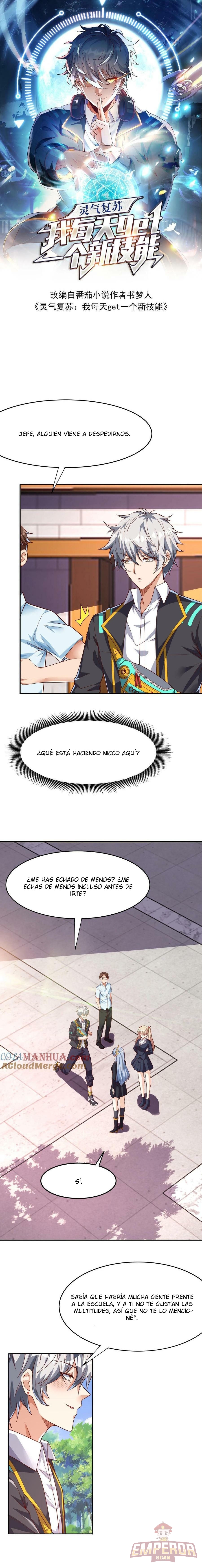 Read Obtengo una nueva habilidad todos los días ES Manga Online