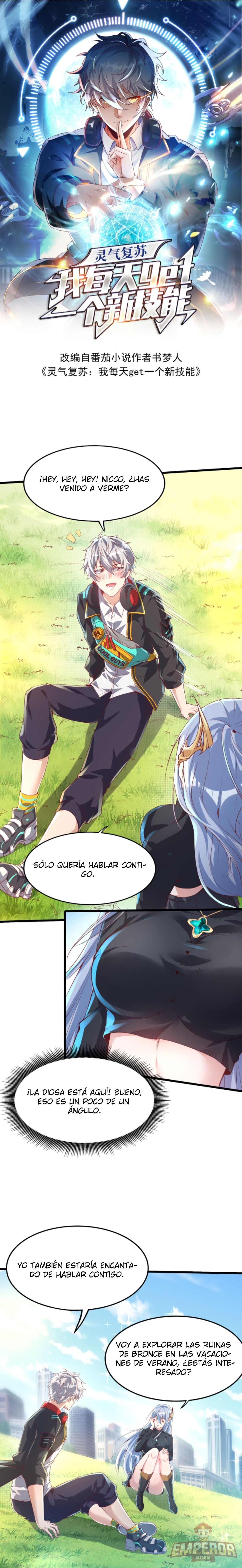Read Obtengo una nueva habilidad todos los días ES Manga Online