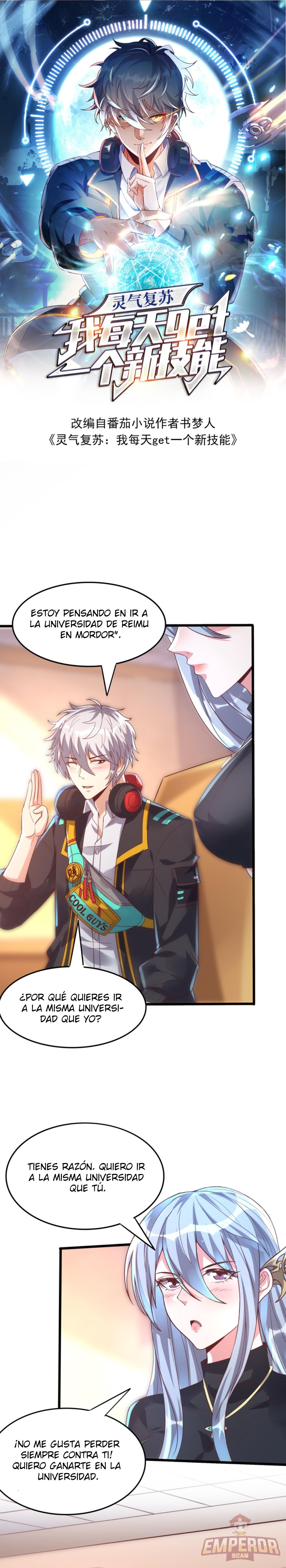Read Obtengo una nueva habilidad todos los días ES Manga Online