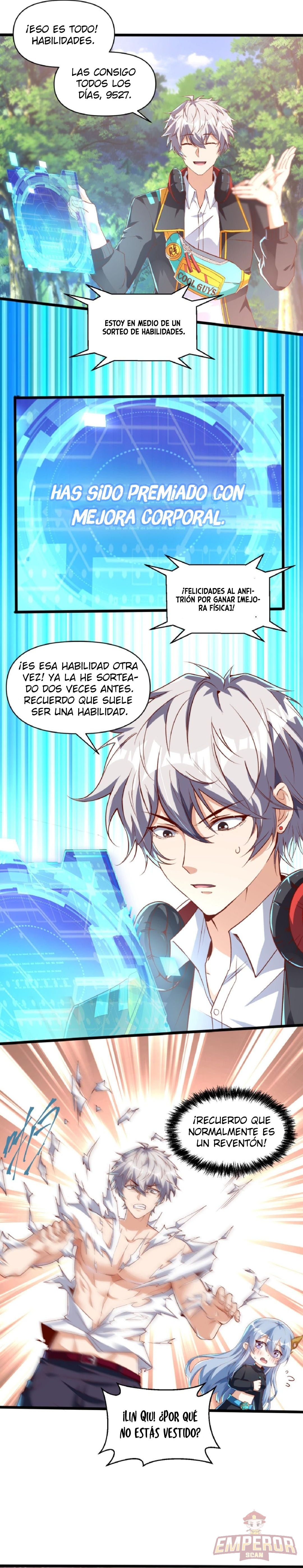 Read Obtengo una nueva habilidad todos los días ES Manga Online