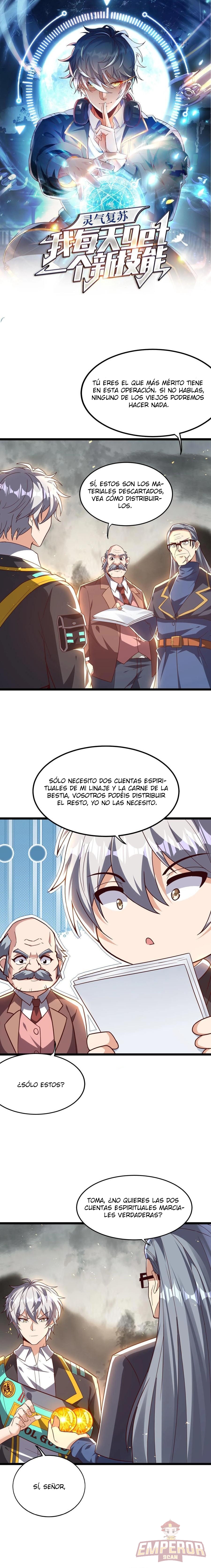 Read Obtengo una nueva habilidad todos los días ES Manga Online