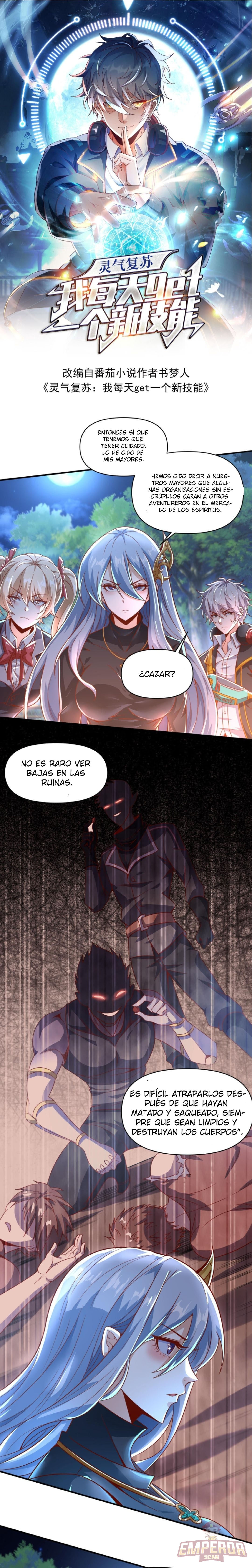 Read Obtengo una nueva habilidad todos los días ES Manga Online