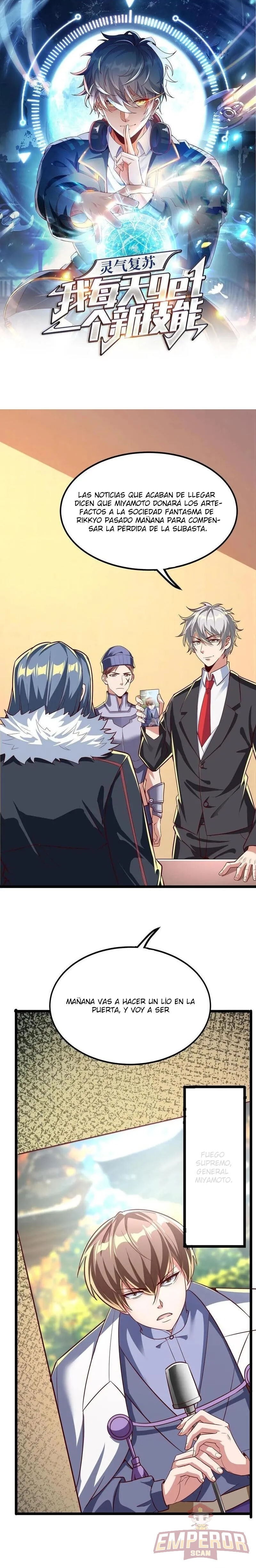 Read Obtengo una nueva habilidad todos los días ES Manga Online