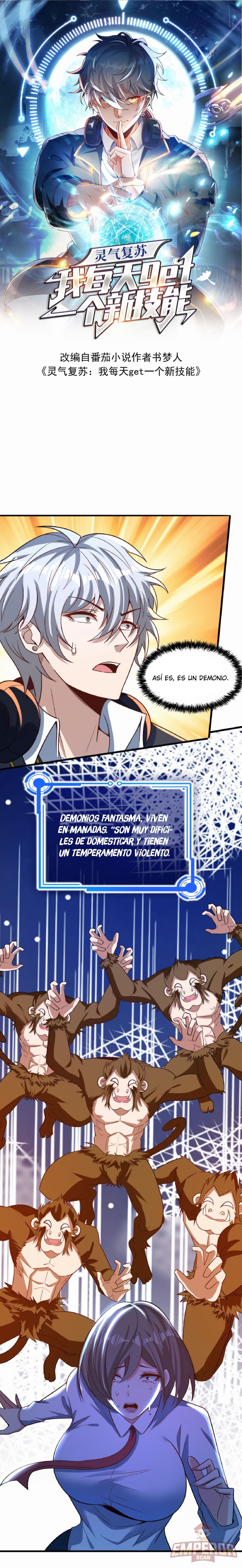 Read Obtengo una nueva habilidad todos los días ES Manga Online