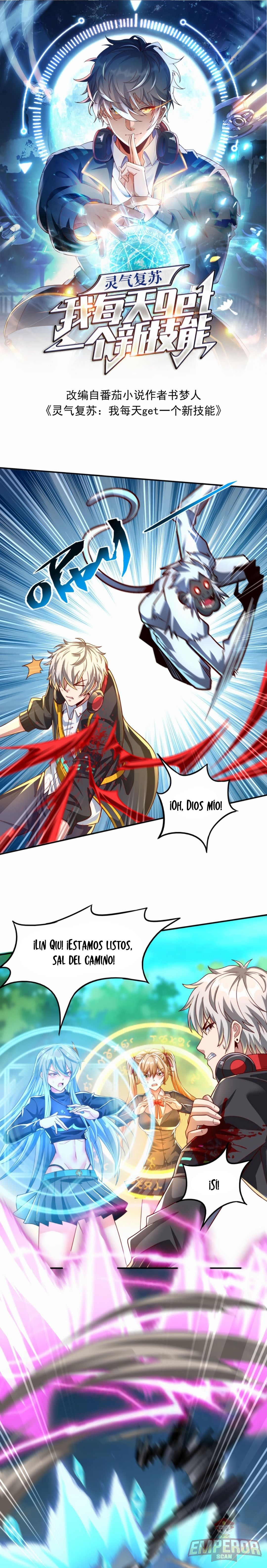 Read Obtengo una nueva habilidad todos los días ES Manga Online