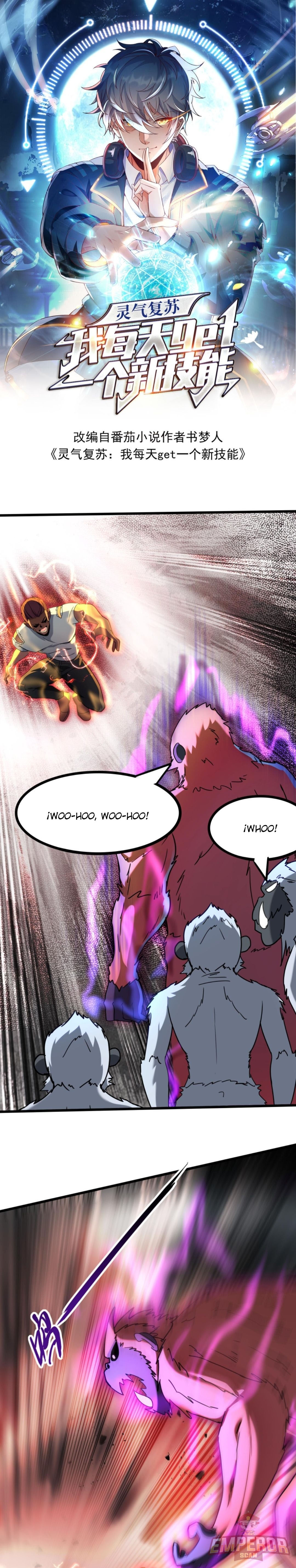 Read Obtengo una nueva habilidad todos los días ES Manga Online