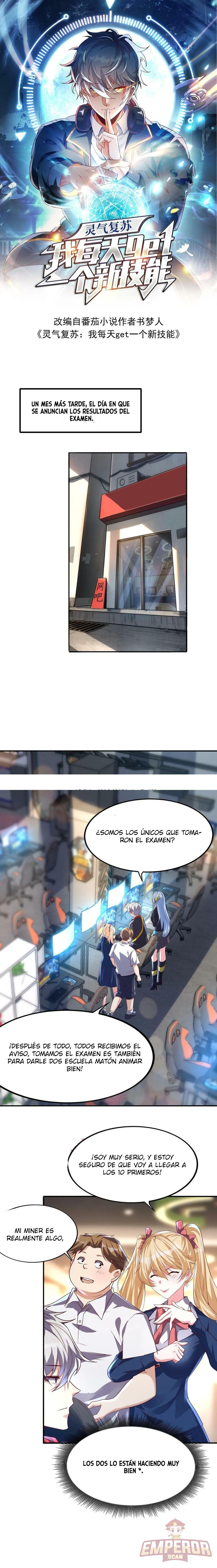 Read Obtengo una nueva habilidad todos los días ES Manga Online