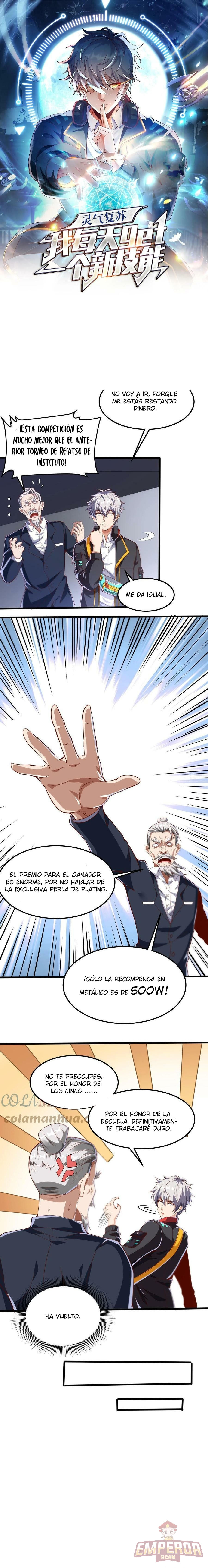 Read Obtengo una nueva habilidad todos los días ES Manga Online