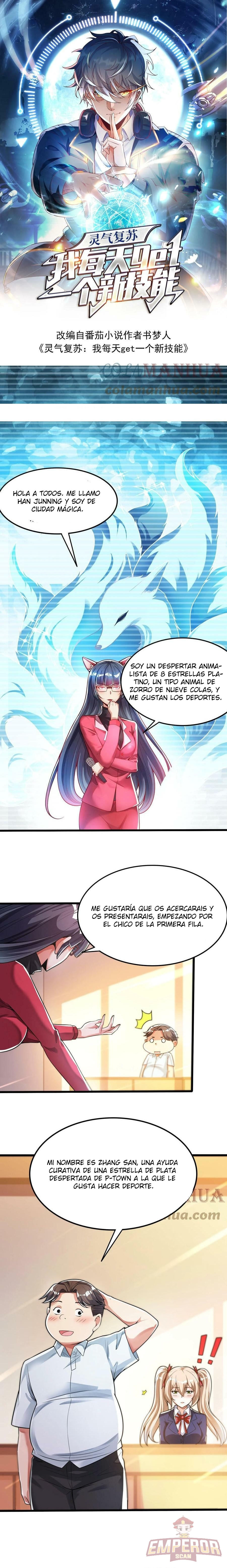 Read Obtengo una nueva habilidad todos los días ES Manga Online
