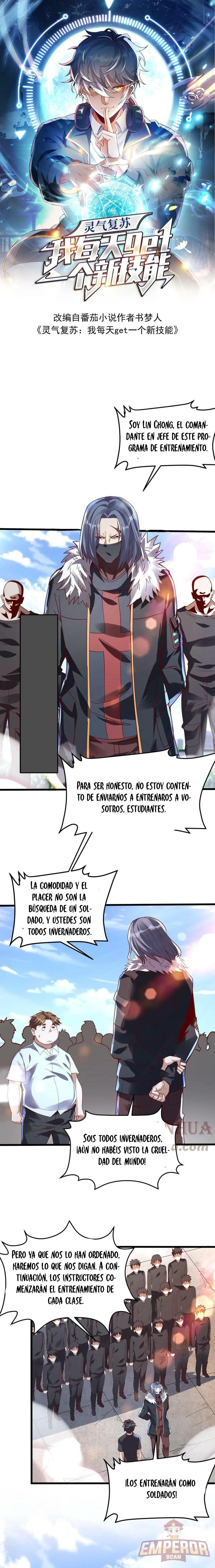 Read Obtengo una nueva habilidad todos los días ES Manga Online