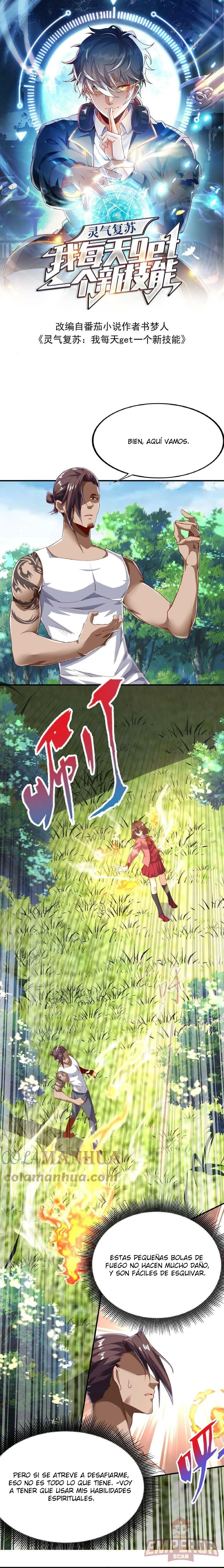 Read Obtengo una nueva habilidad todos los días ES Manga Online