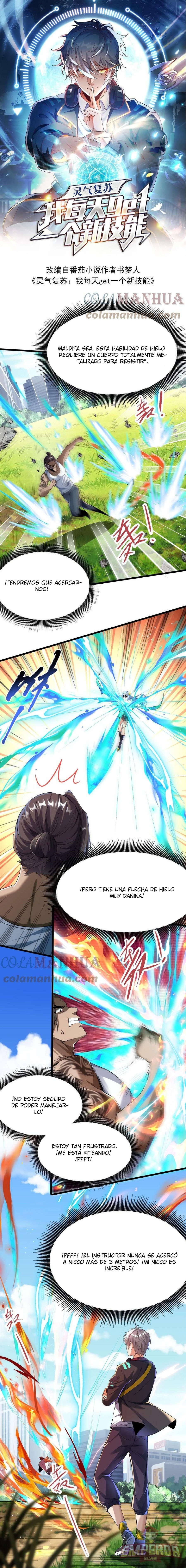 Read Obtengo una nueva habilidad todos los días ES Manga Online
