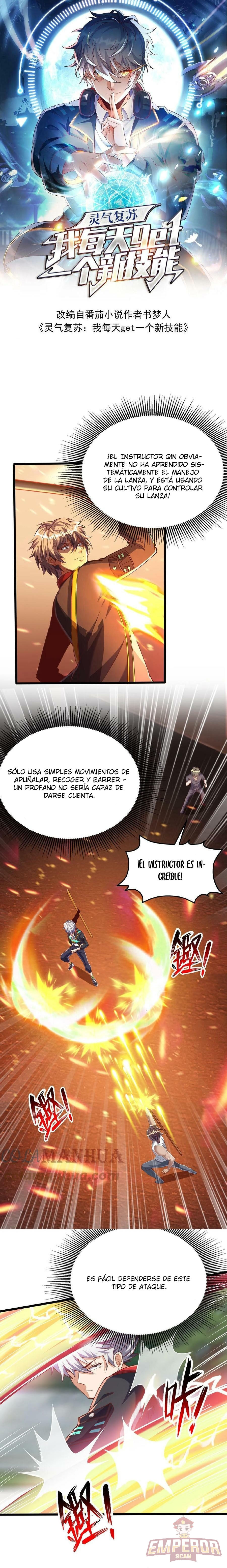 Read Obtengo una nueva habilidad todos los días ES Manga Online