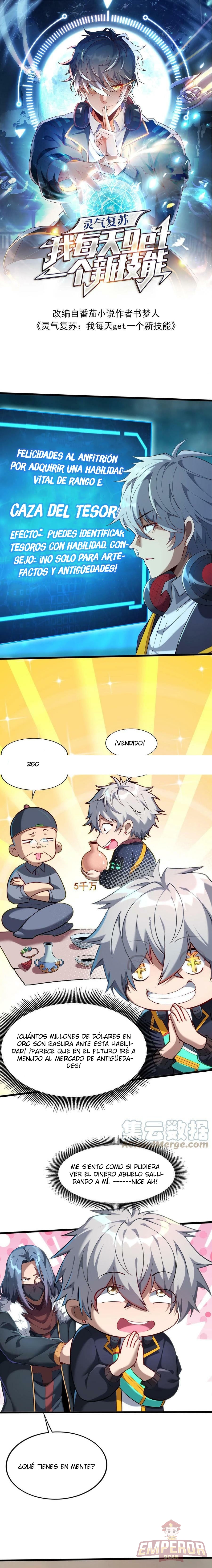Read Obtengo una nueva habilidad todos los días ES Manga Online