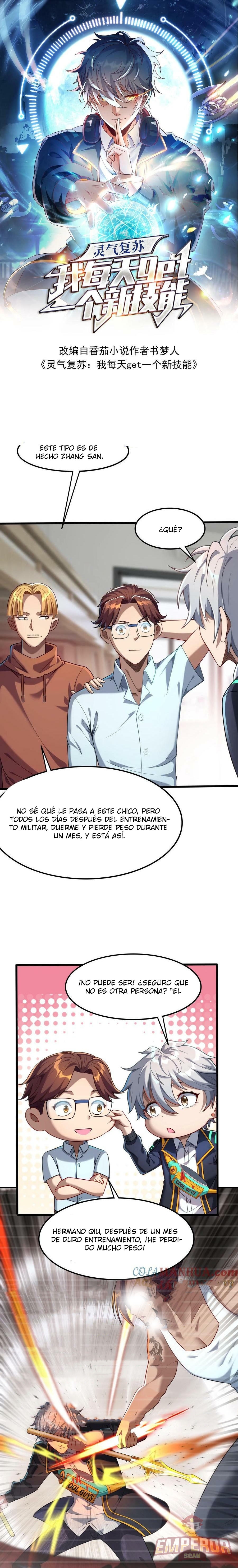 Read Obtengo una nueva habilidad todos los días ES Manga Online