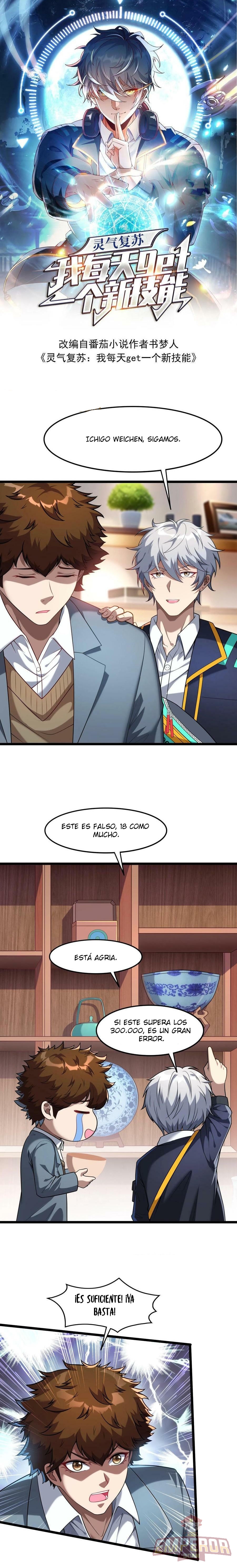 Read Obtengo una nueva habilidad todos los días ES Manga Online