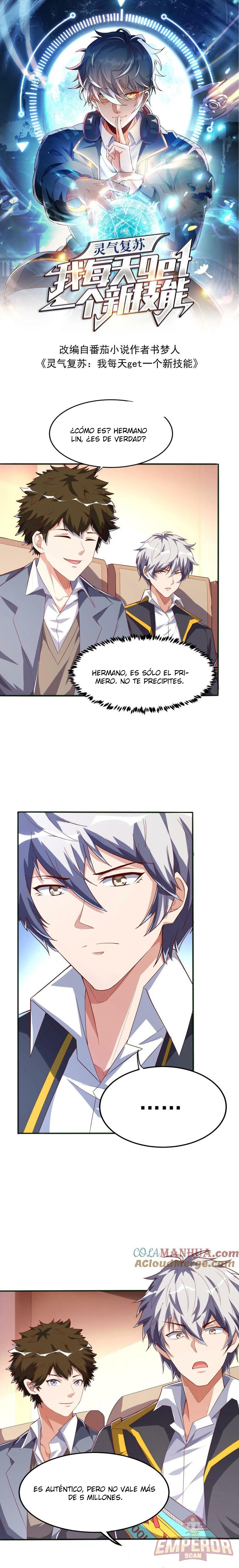 Read Obtengo una nueva habilidad todos los días ES Manga Online