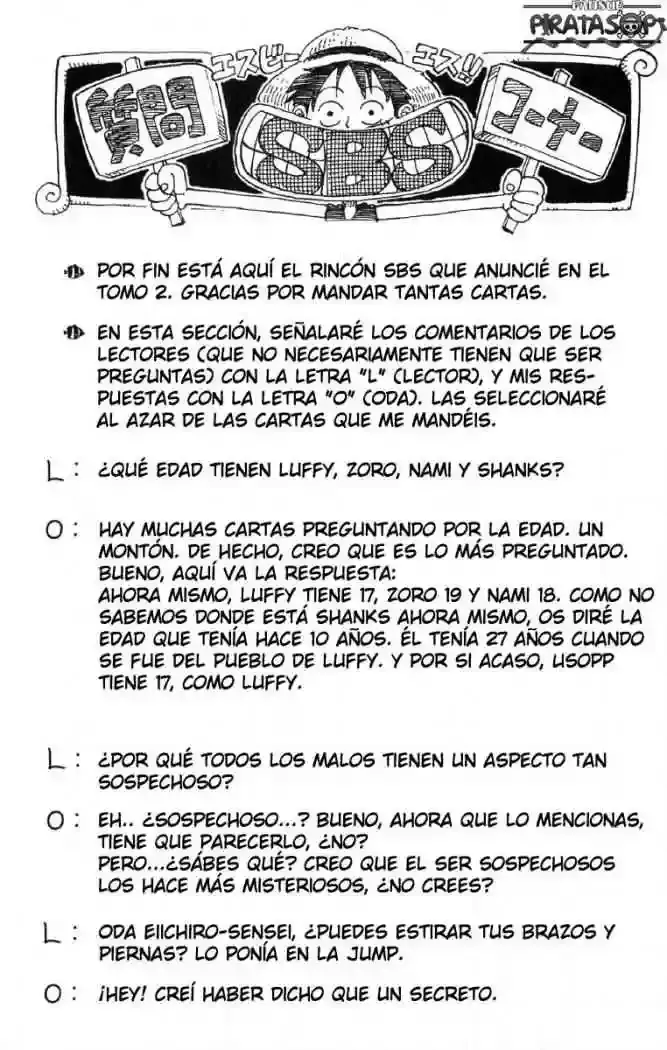 Read One Piece ES Manga Online