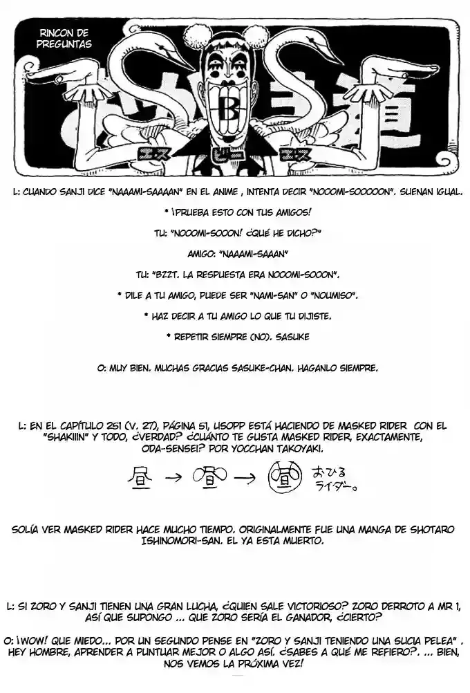 Read One Piece ES Manga Online