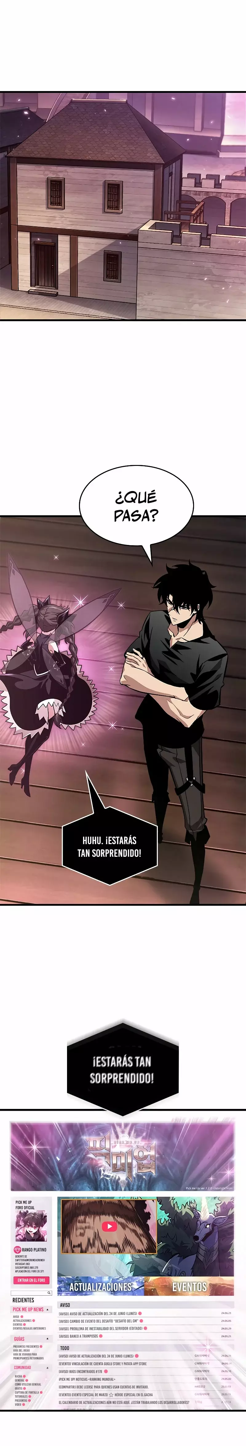 Read Pick Me Up Infinite Gacha ES Manga Online
