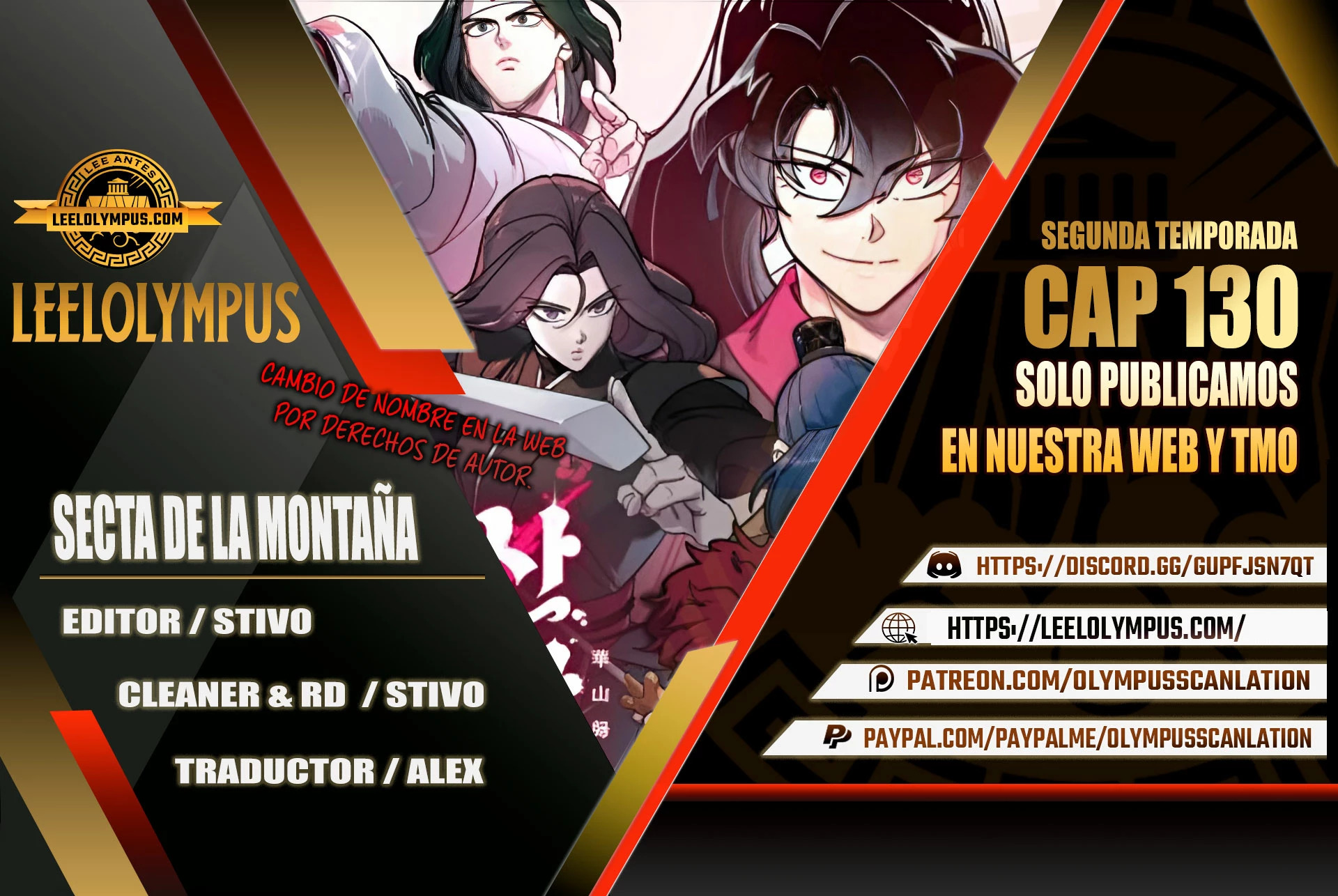 Read Regreso de la Secta del Monte Hua ES Manga Online