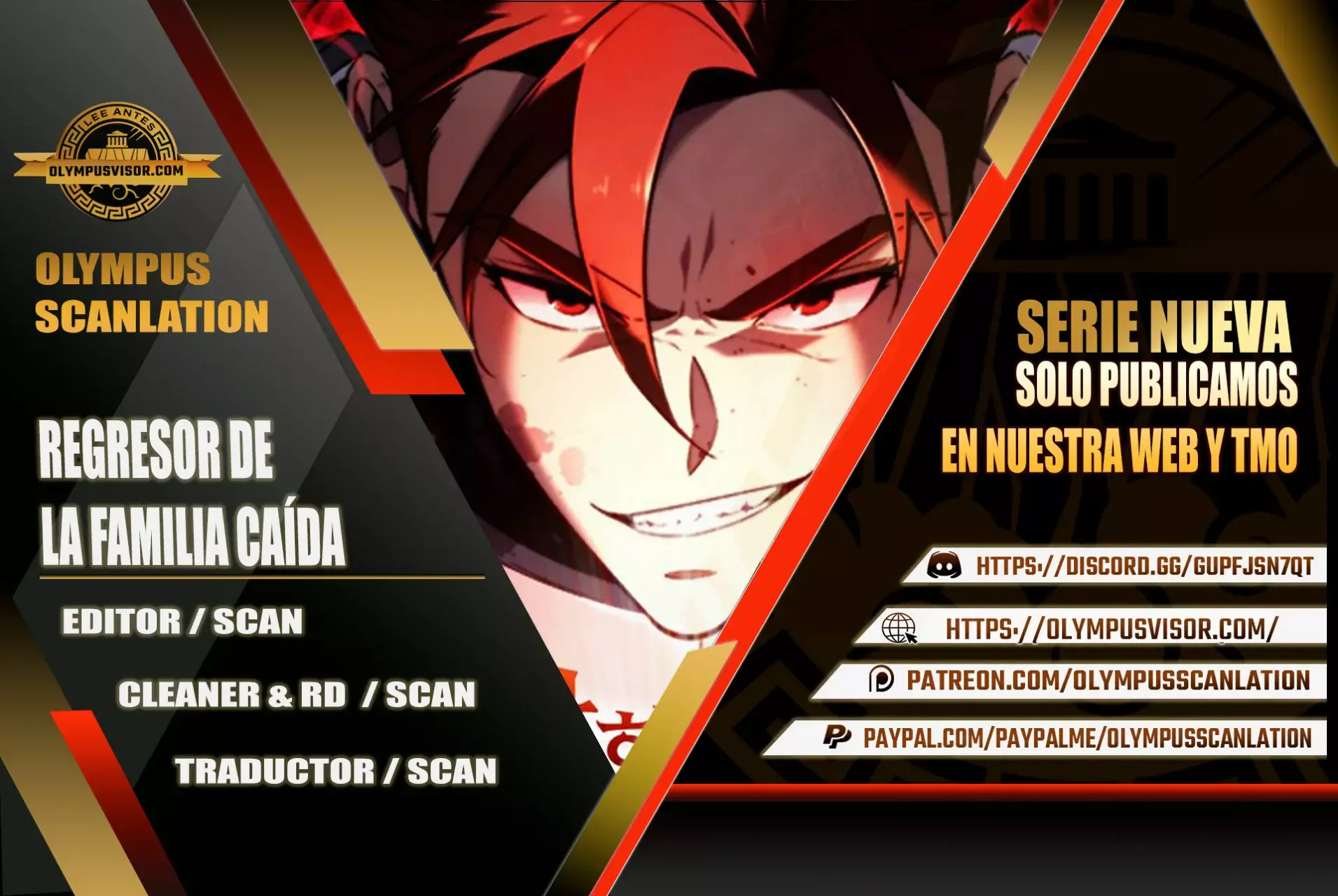 Read Regresor de la familia caída ES Manga Online