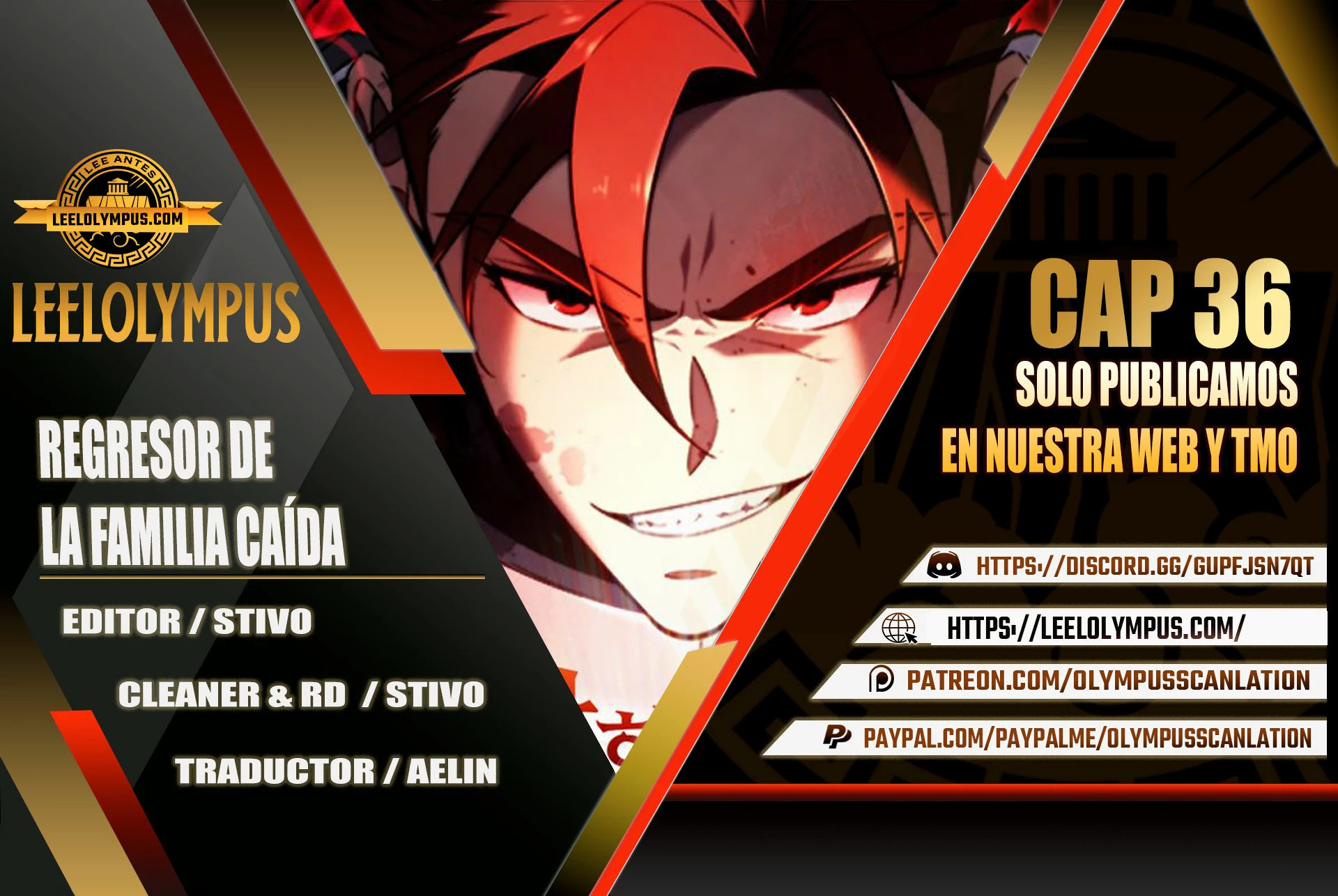 Read Regresor de la familia caída ES Manga Online