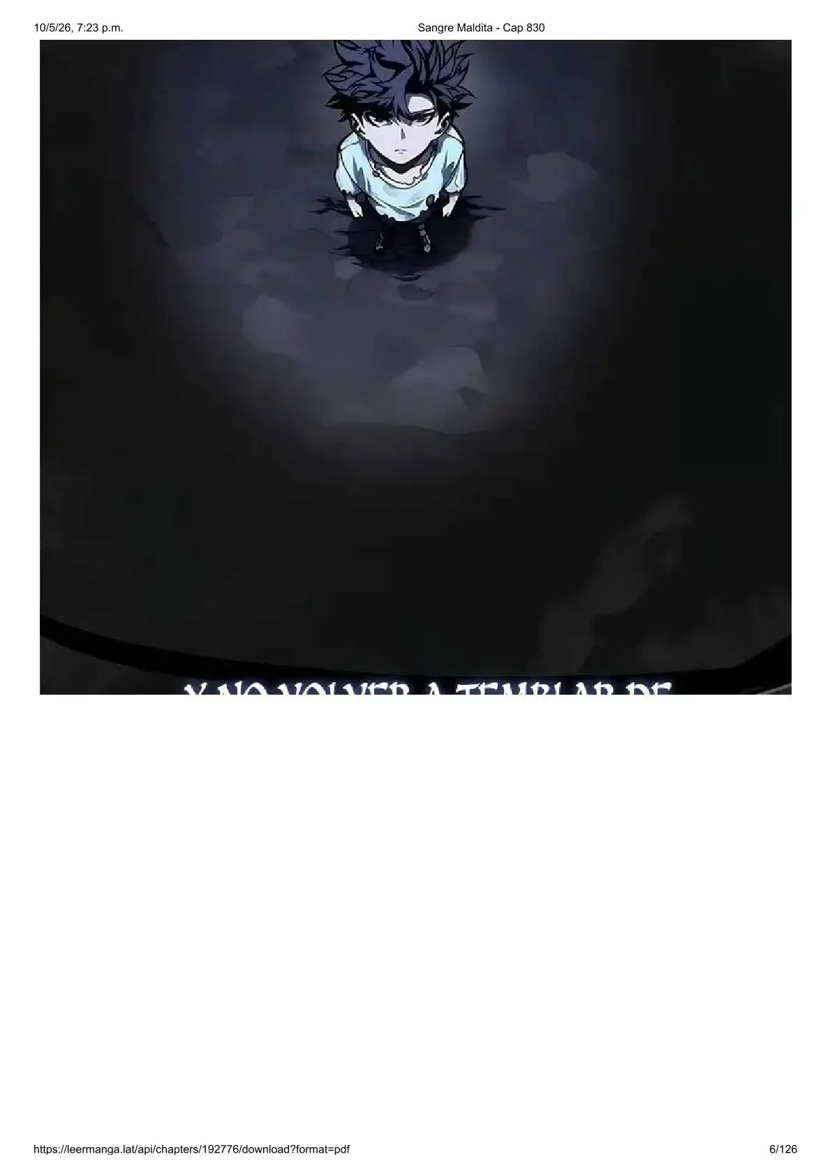 Read Sangre Maldita ES Manga Online