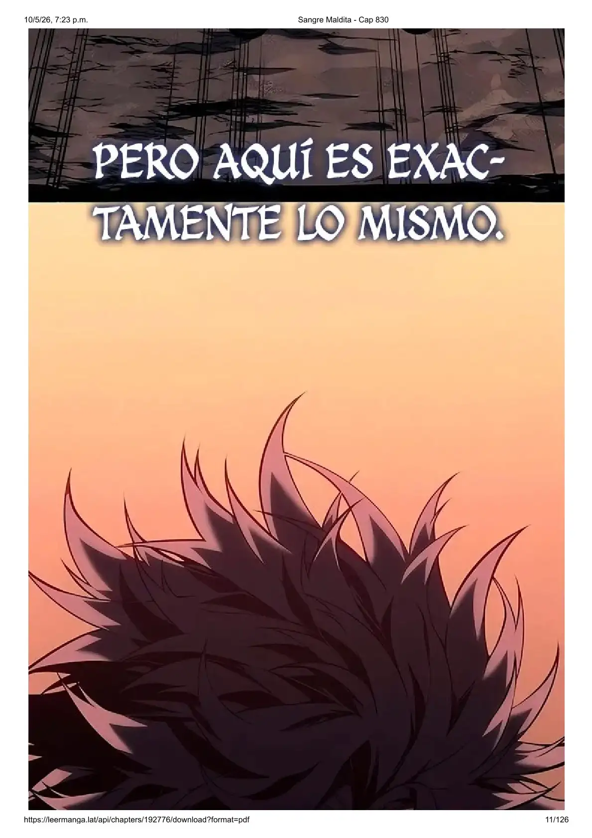 Read Sangre Maldita ES Manga Online