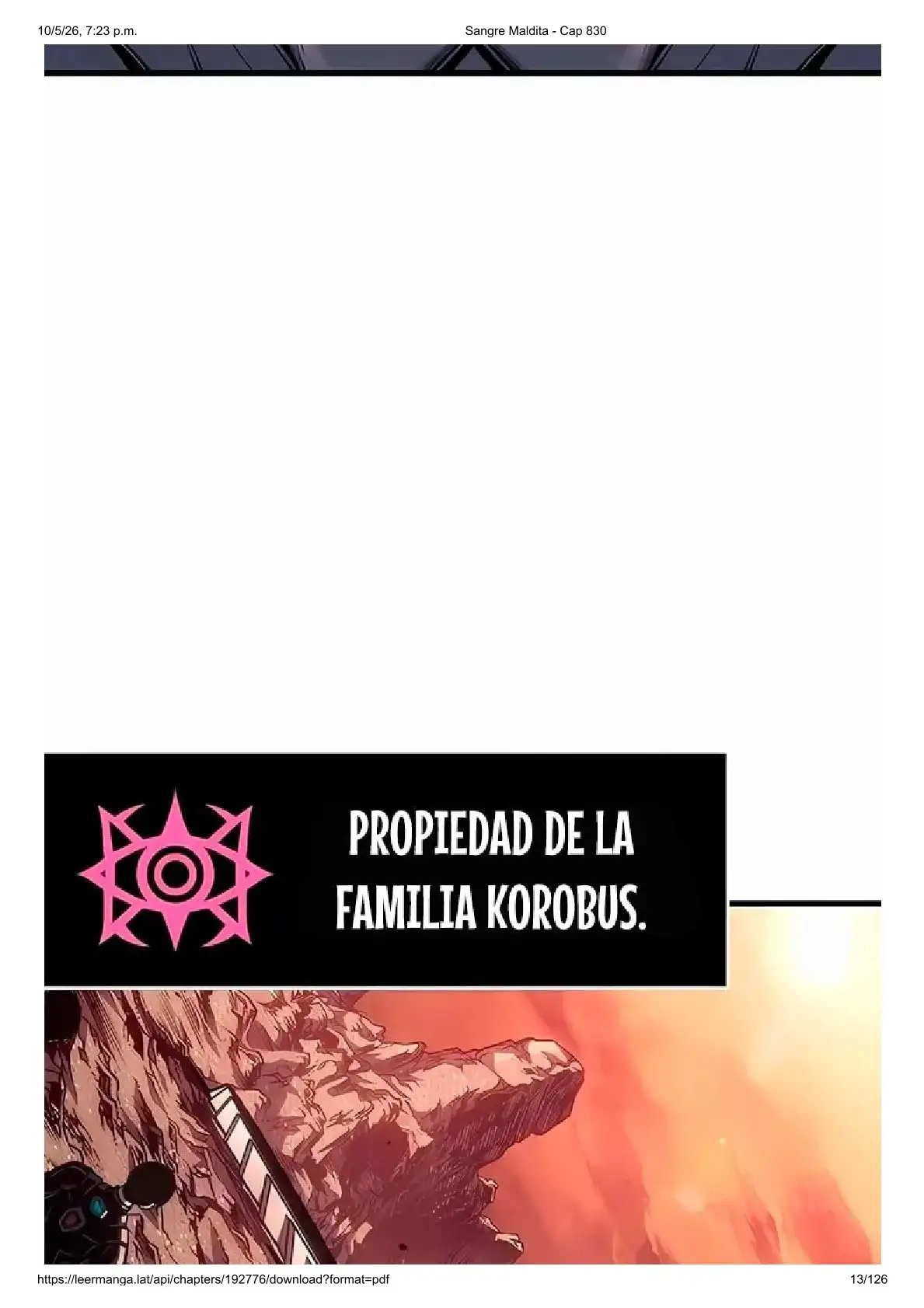 Read Sangre Maldita ES Manga Online