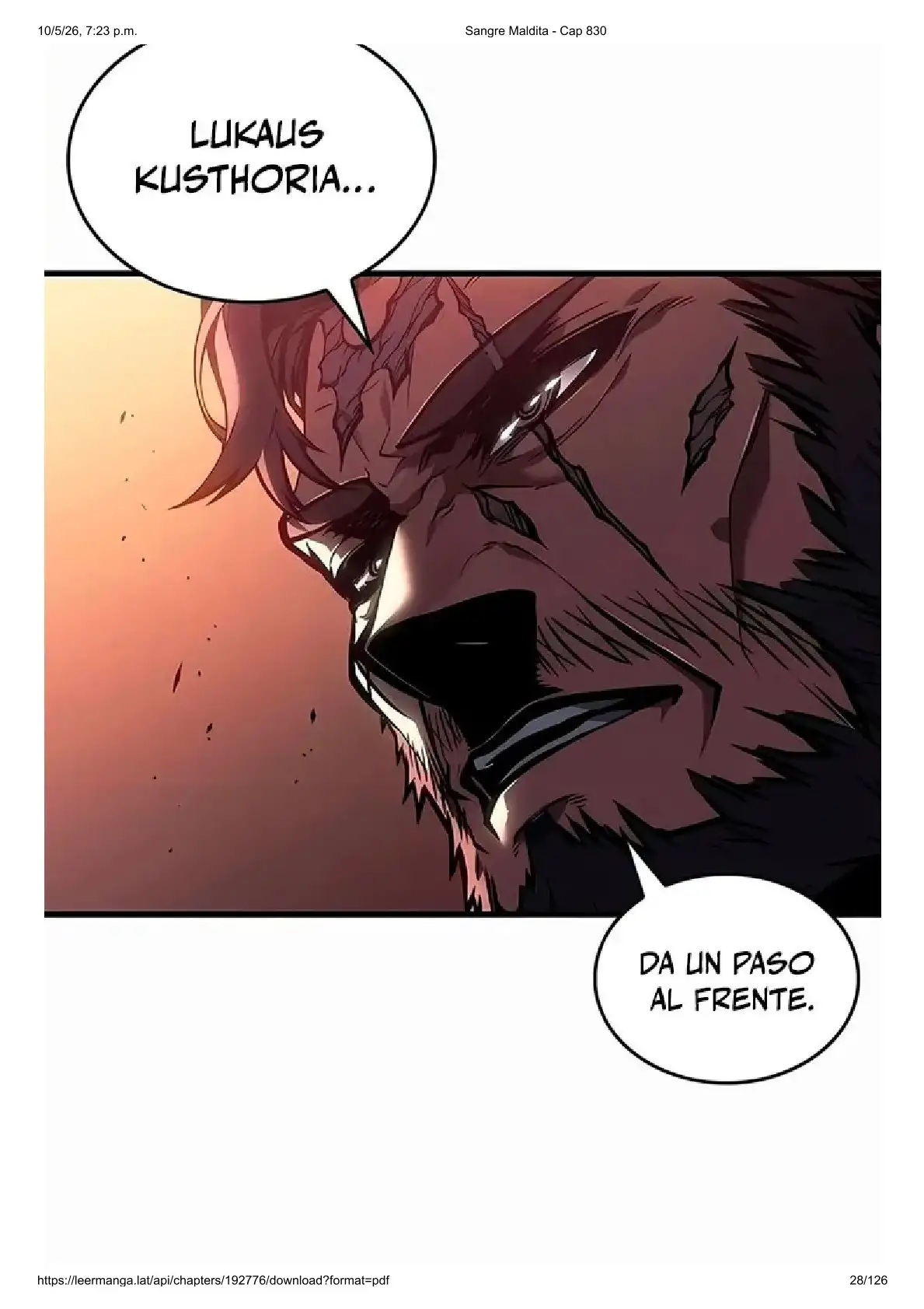 Read Sangre Maldita ES Manga Online