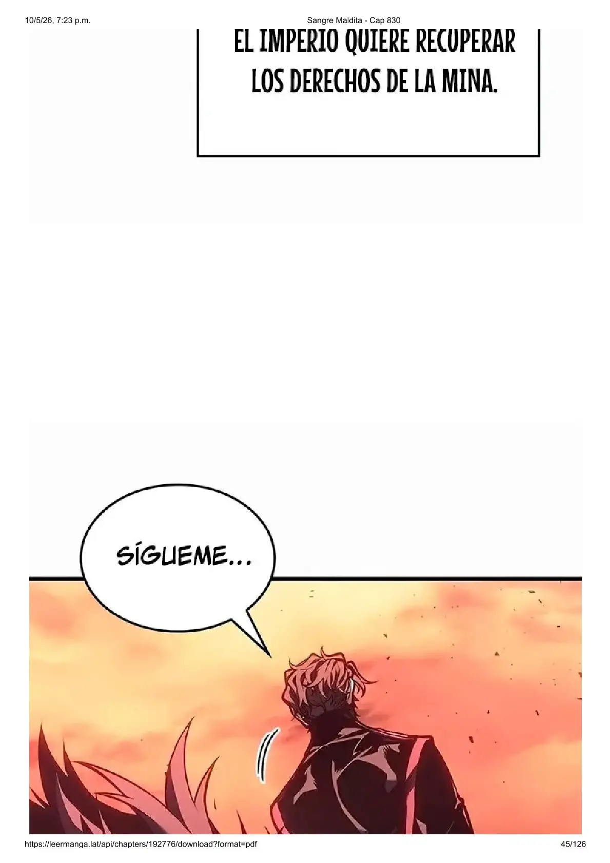 Read Sangre Maldita ES Manga Online