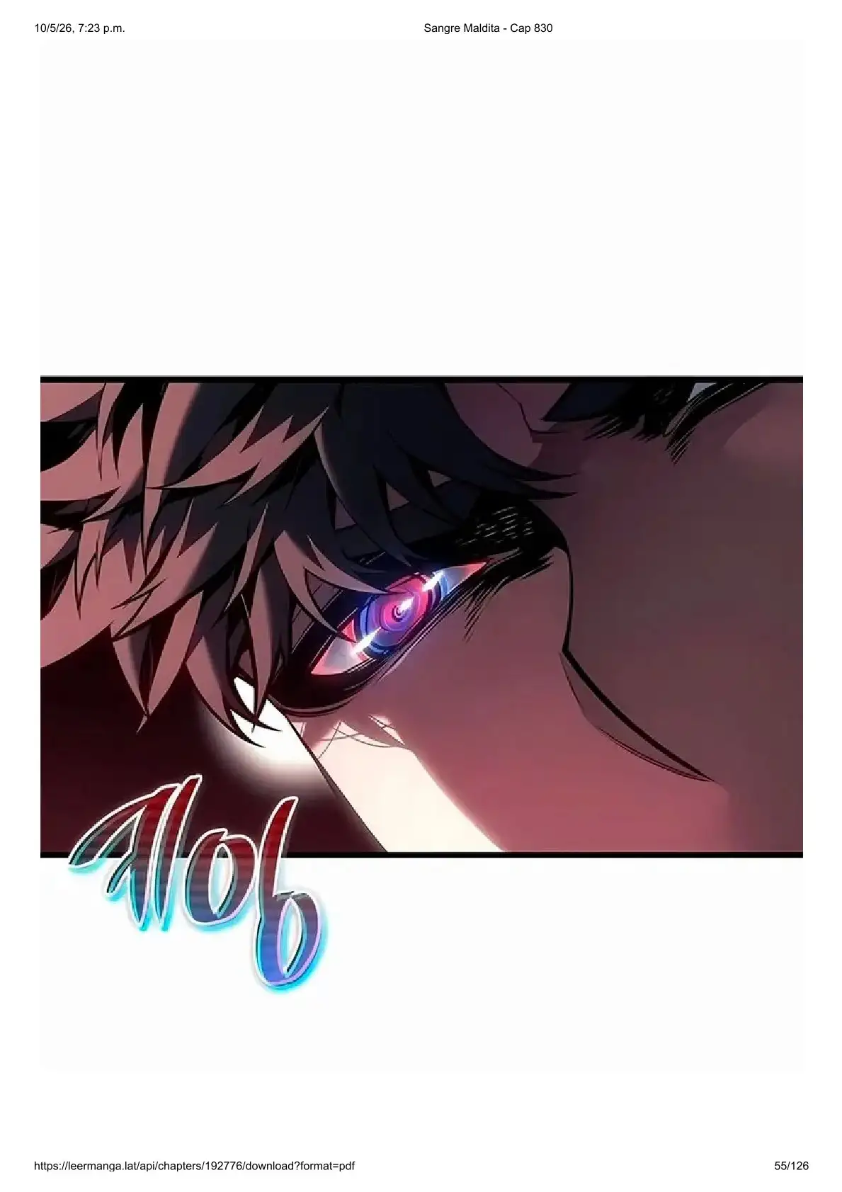 Read Sangre Maldita ES Manga Online