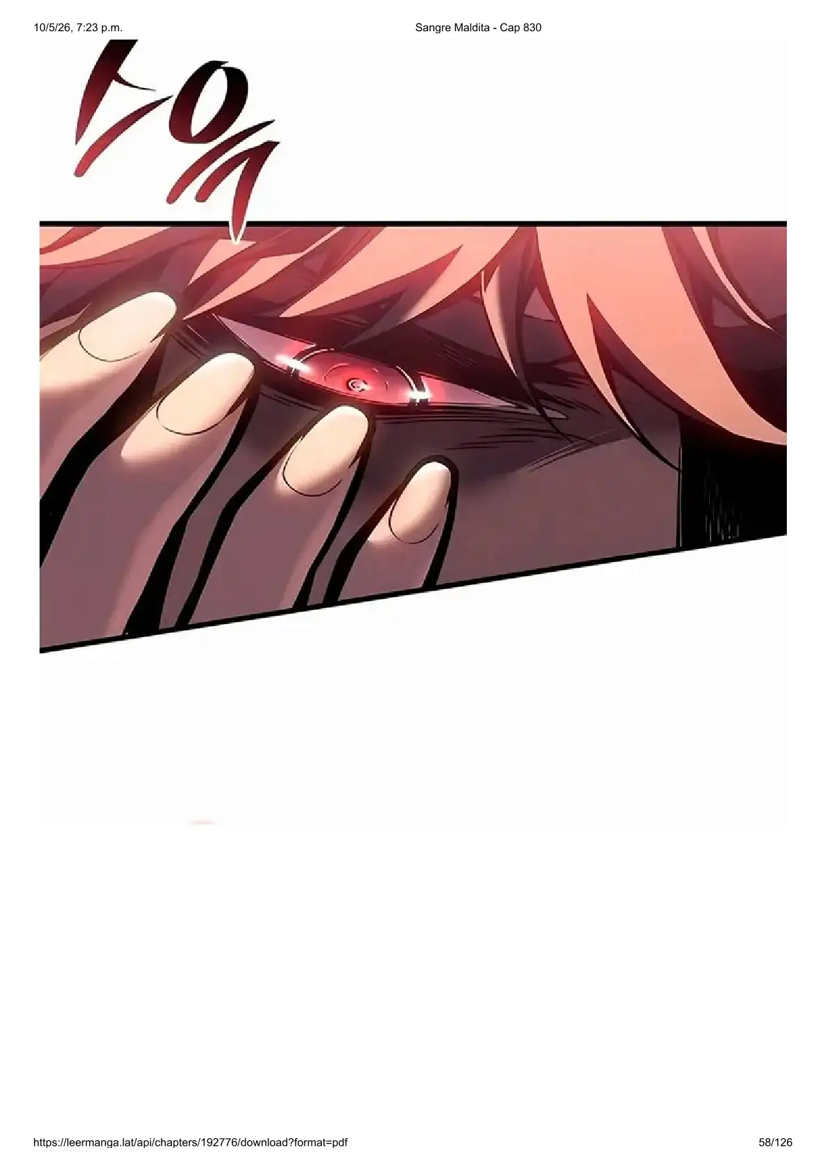Read Sangre Maldita ES Manga Online