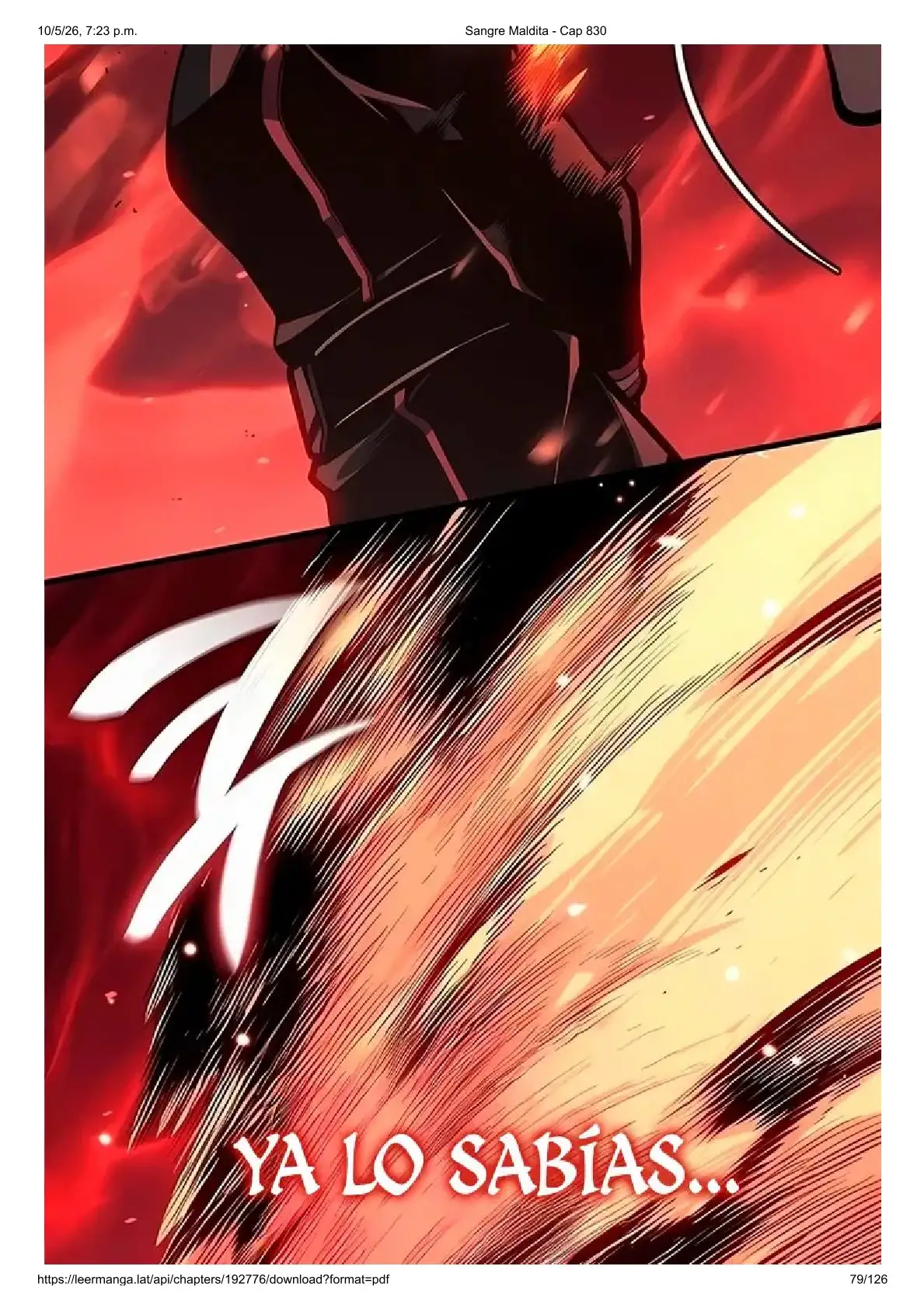Read Sangre Maldita ES Manga Online