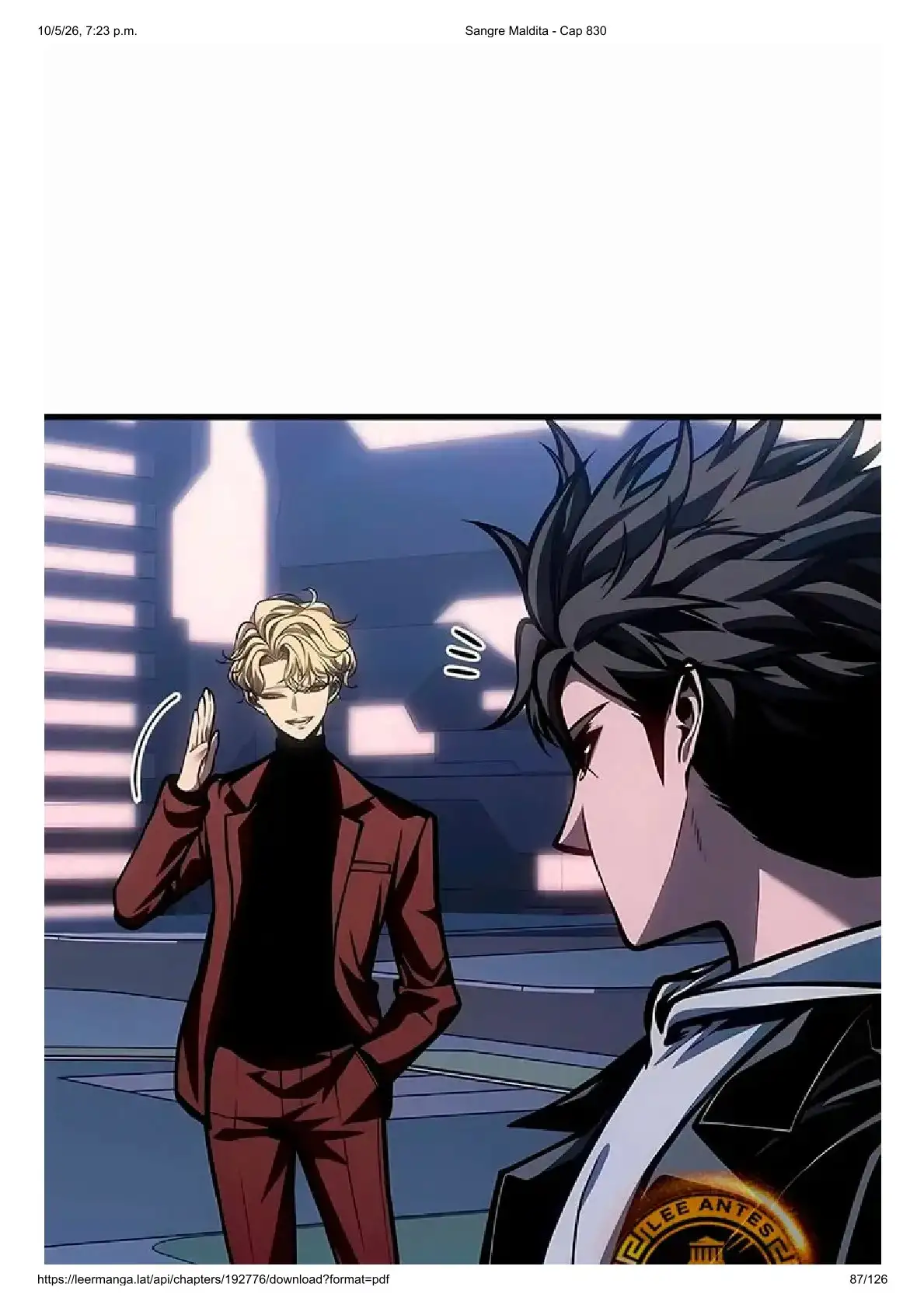 Read Sangre Maldita ES Manga Online