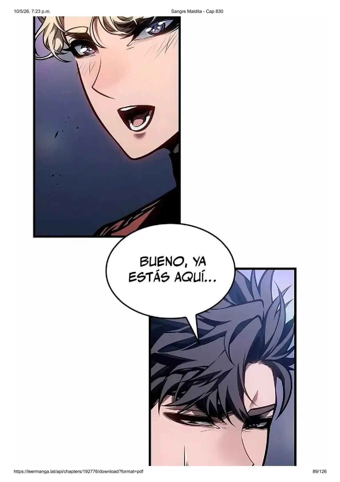 Read Sangre Maldita ES Manga Online