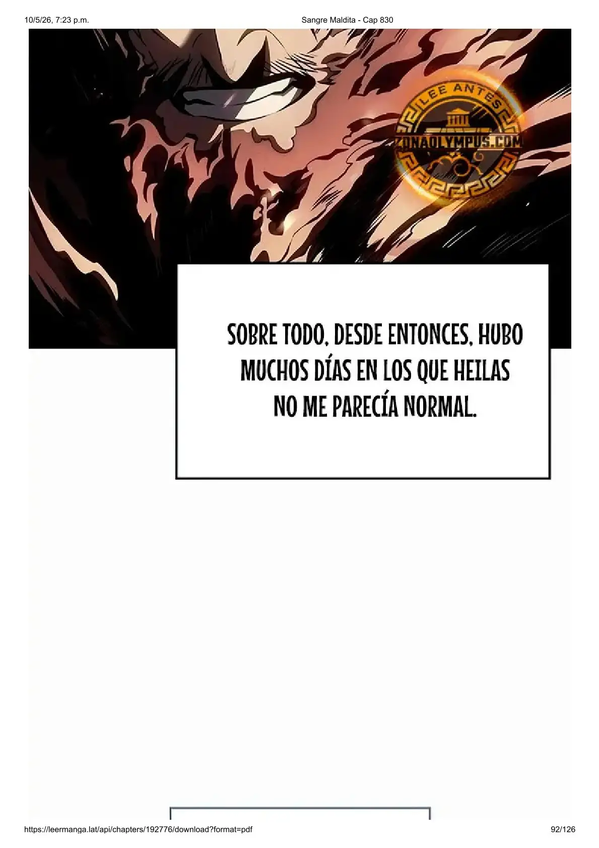 Read Sangre Maldita ES Manga Online